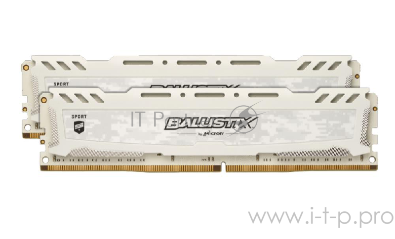Оперативная память CRUCIAL 16GB Kit (8GBx2) DDR4 2666 MT/s (PC4-21300) CL16 SR x8 Unbuffered DIMM 288pin