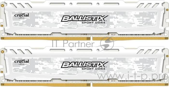 Оперативная память CRUCIAL 16GB Kit (8GBx2) DDR4 2666 MT/s (PC4-21300) CL16 SR x8 Unbuffered DIMM 288pin