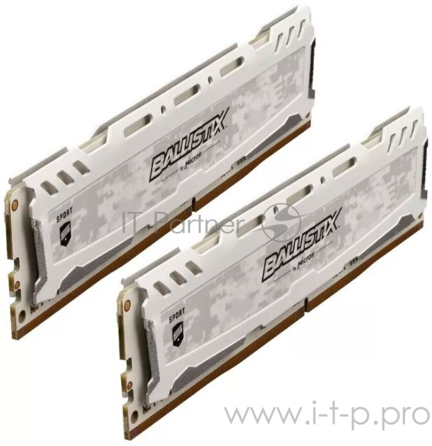 Оперативная память CRUCIAL 16GB Kit (8GBx2) DDR4 2666 MT/s (PC4-21300) CL16 SR x8 Unbuffered DIMM 288pin