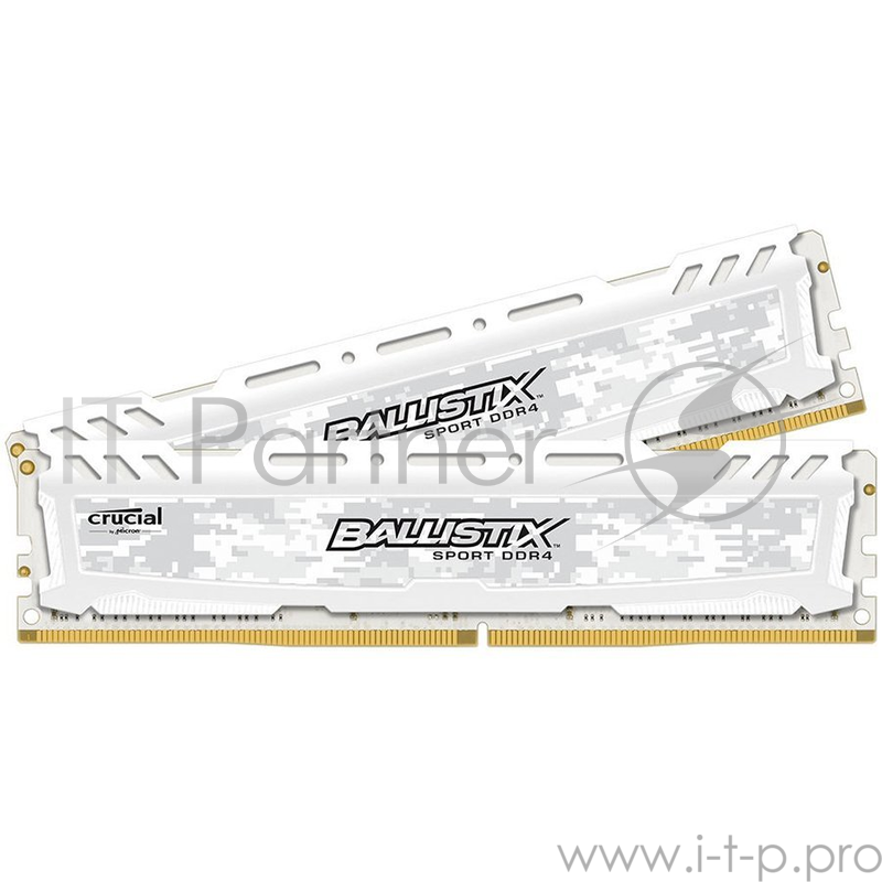 Оперативная память CRUCIAL 16GB Kit (8GBx2) DDR4 2400 MT/s (PC4-19200) CL16 SR x8 Unbuffered DIMM 288pin
