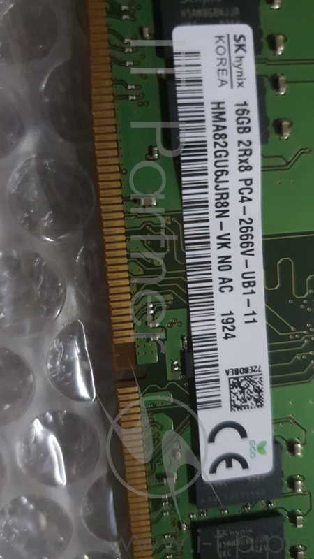 Оперативная память Hynix DDR4 DIMM 16GB HMA82GU6JJR8N-VKN0 PC4-21300, 2666MHz