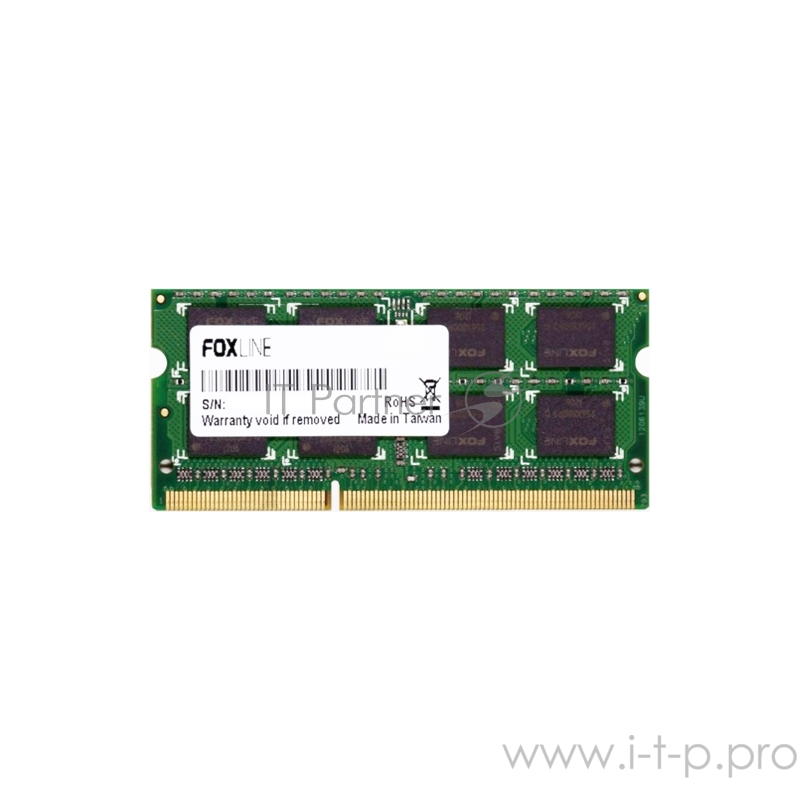 Модуль памяти Foxline SODIMM 2GB 800 DDR2 CL5 (128*8)