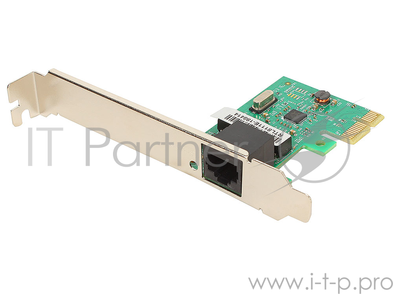 Контроллер Orient XWT-R81E, Gigabit PCI-E Network Adapter, RT8111E chipset, 10/100/1000 Мбит/с, oem