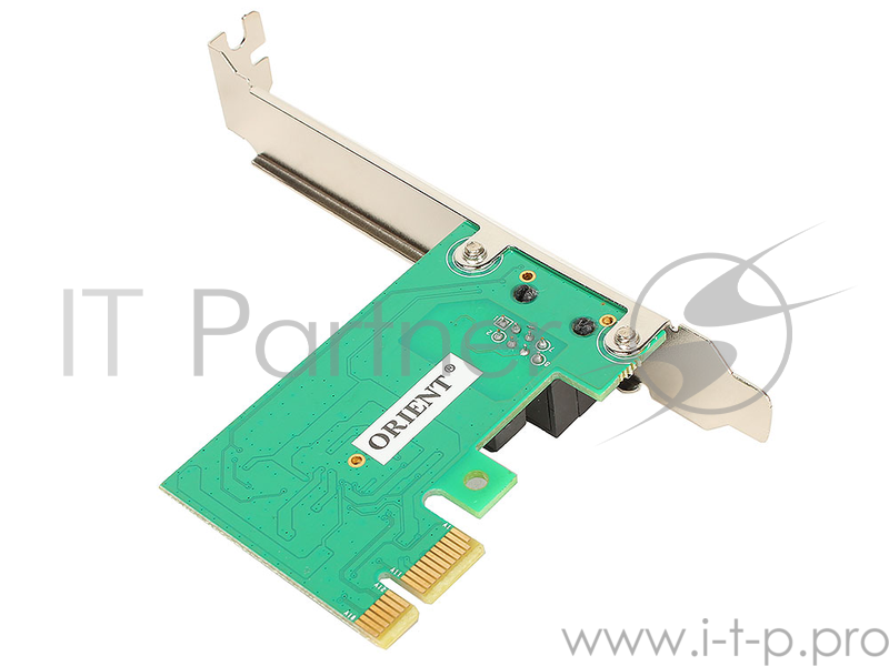 Контроллер Orient XWT-R81E, Gigabit PCI-E Network Adapter, RT8111E chipset, 10/100/1000 Мбит/с, oem