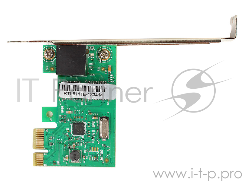 Контроллер Orient XWT-R81E, Gigabit PCI-E Network Adapter, RT8111E chipset, 10/100/1000 Мбит/с, oem