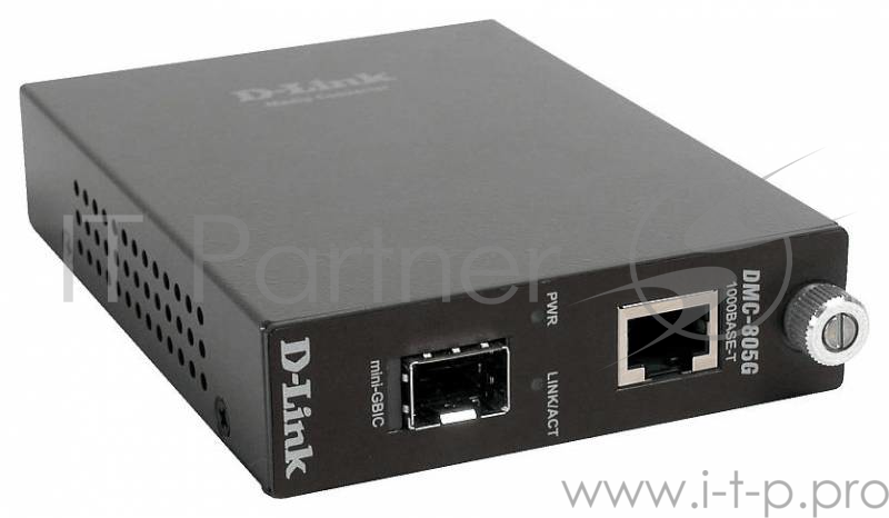 Сетевое оборудование D-Link DMC-805G/A10A/A11A Медиаконвертер с 1 портом 1000Base-T и 1 портом 1000Base-X SFP