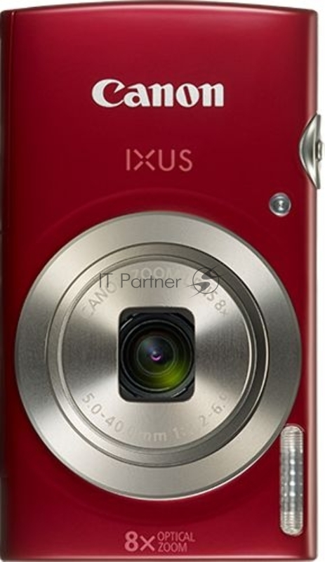Цифровая фотокамера Canon IXUS 185 красный {20Mpix Zoom8x 2.7