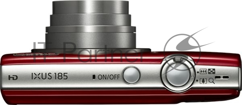 Цифровая фотокамера Canon IXUS 185 красный {20Mpix Zoom8x 2.7