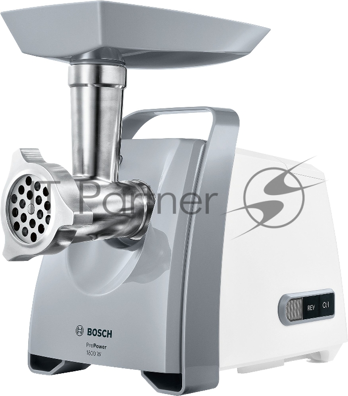 Мясорубка Bosch ProPower MFW66020 1800Вт белый/серый