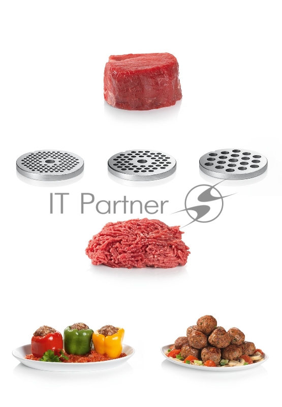 Мясорубка Bosch ProPower MFW66020 1800Вт белый/серый