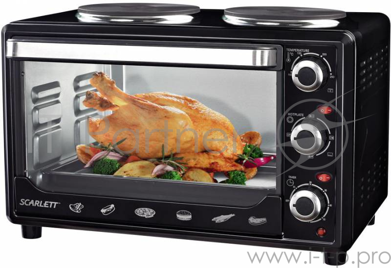 Мини-печь SCARLETT SC-EO96O99 (черный) SCARLETT SC-EO96O99
