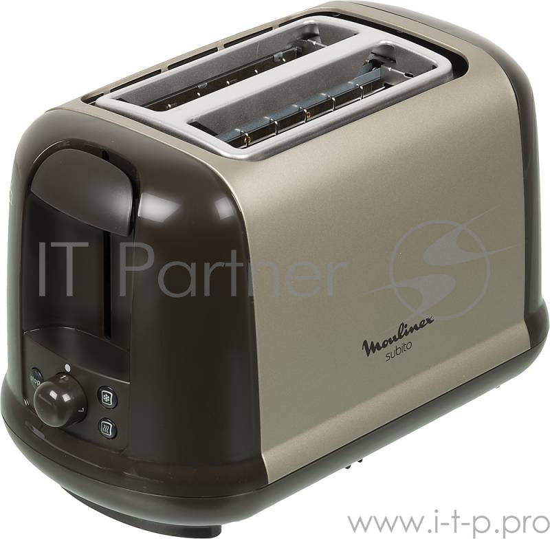 Тостер Moulinex LT260A30 850Вт серебристый