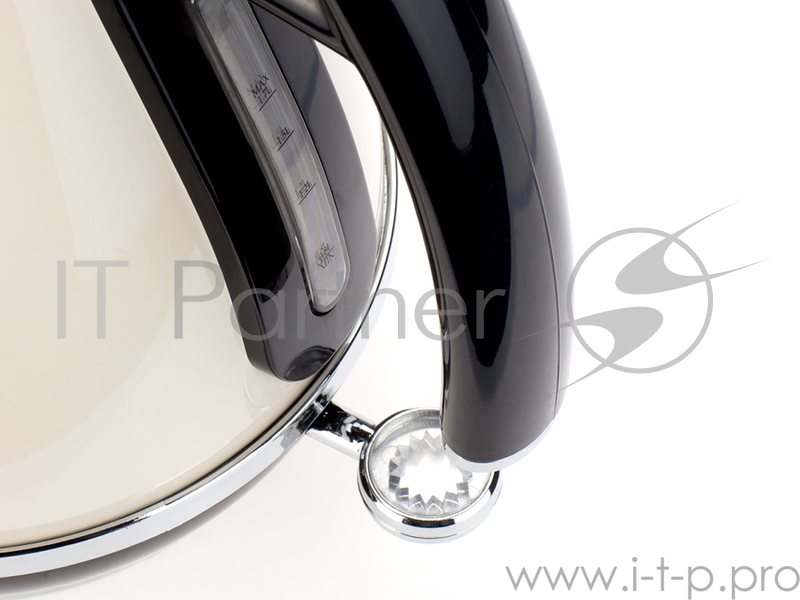 Чайник электрический UNIT UEK-263, сталь, цветная эмаль, цвет - Бежевый, 1.7л., 2000Вт.