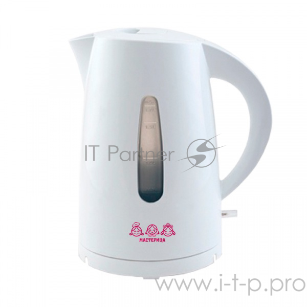 Чайник электрический Мастерица ЕК 1,7-01Р elbet белый