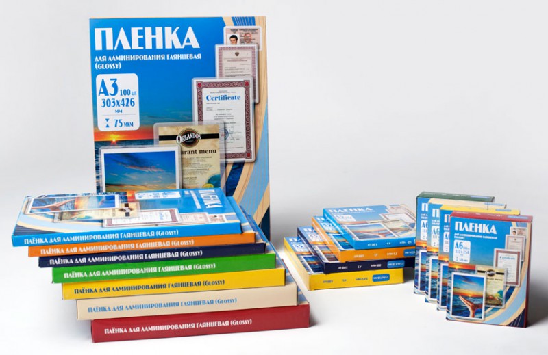 Пленка для ламинирования Office Kit PLP10630 (LPA3-100) Пленка 303х426 (100 мик) 100 шт.