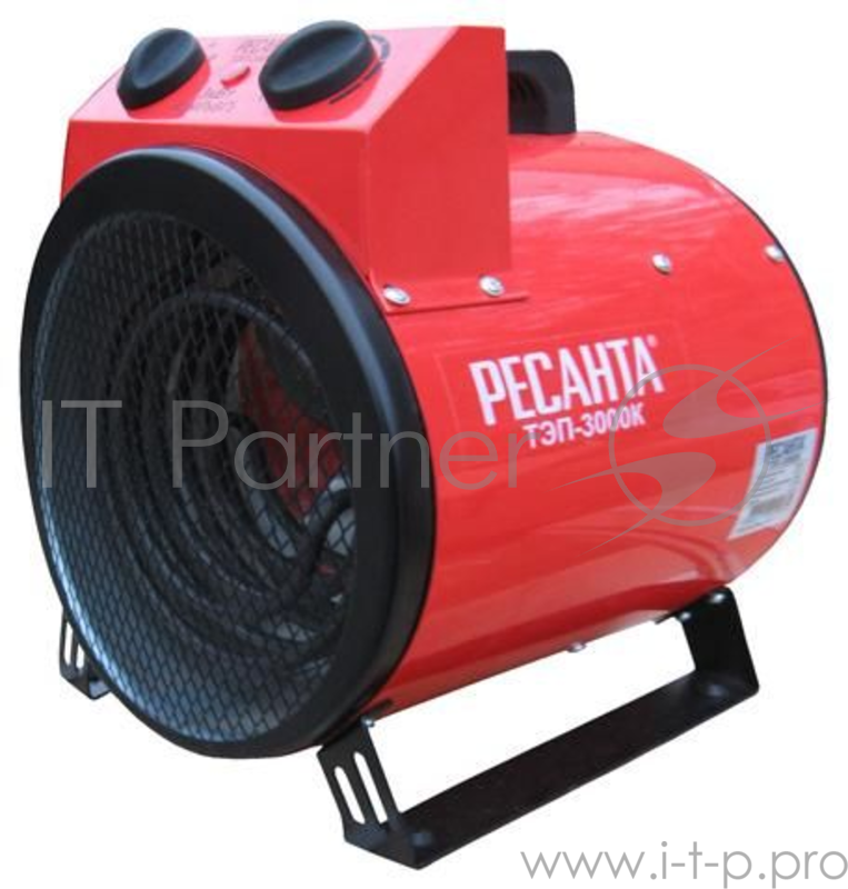 Тепловая пушка электрическая Ресанта ТЭП-3000К 3000Вт красный