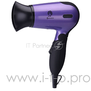 Фен Василиса ФН2-1400 черный с фиолетовым