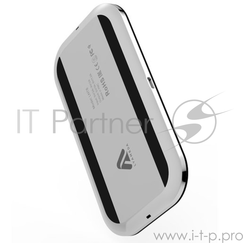 Беспроводное зарядное устройство Lyambda для двух телефонов LNT8-BK. Цвет черный