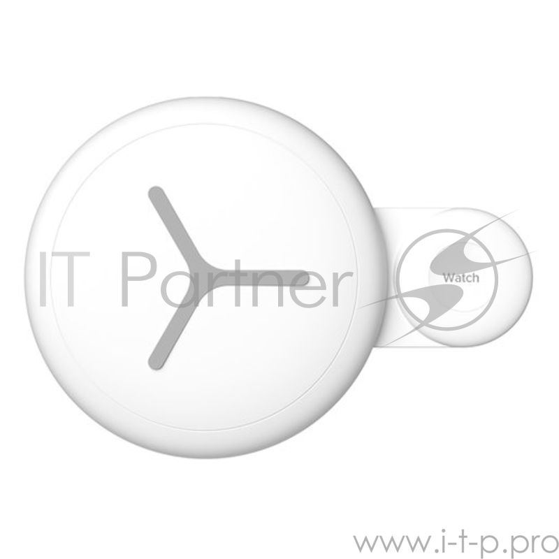 Беспроводное зарядное устройство Lyambda для телефона и часов LNT7A-WT. Цвет белый