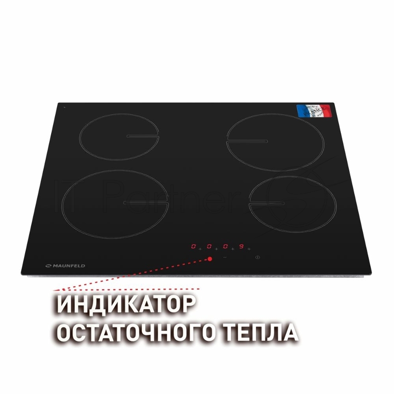 Варочная панель встраиваемая MAUNFELD MVSI59.4HZ-BK черное стекло