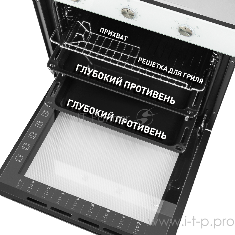 Электрический духовой шкаф MAUNFELD EOEF.766W