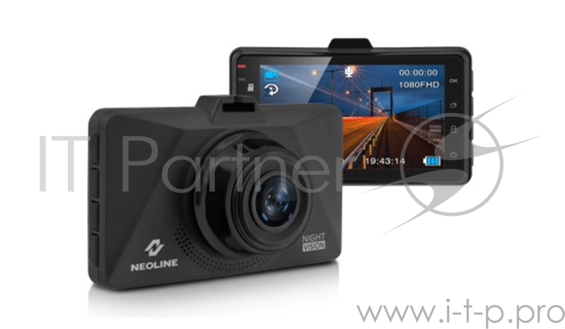 Видеорегистратор NEOLINE WIDE S39 NIGHT VISION Разрешение видео: FHD 1920*1080 (30к/с), HD 1280x720P (30к/с). Угол обзора: фронтальная камера 160 градосуов. Формат видеозаписи/компрессия: MOV/H.264. Битрейт, max.17 Мб/с. Встроенный аккумулятор 180 мА