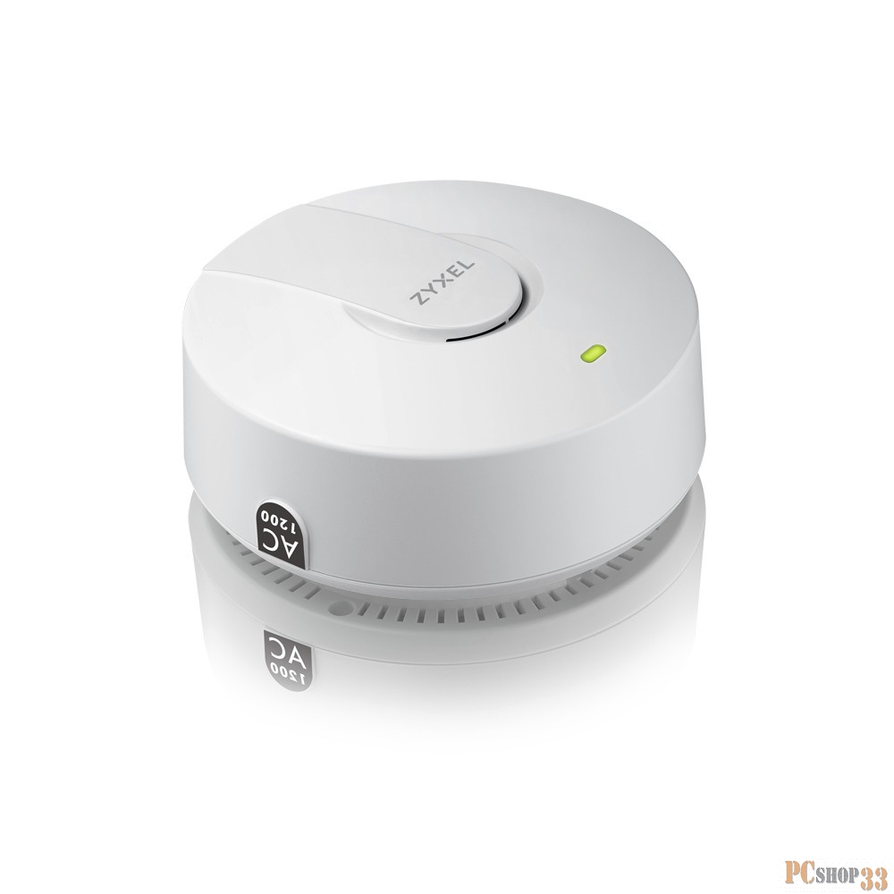 Сетевое оборудование ZyXEL NWA1123-ACV2-EU0101F Точка доступа двухдиапазонная Wi-Fi 802.11a/b/g/n/ac с двумя радиоинтерфейсами и поддержкой технологии формирования адаптивной диаграммы направленности (Tx Beamforming