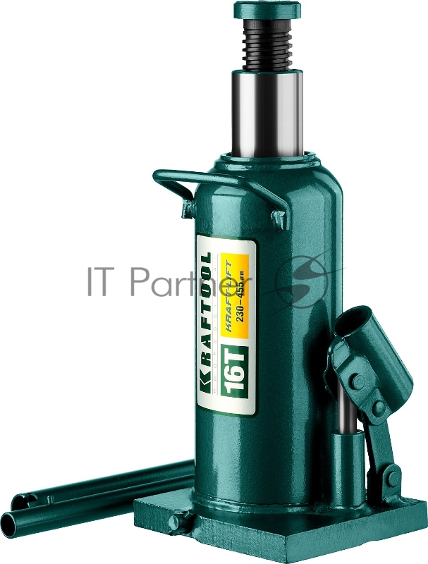 Домкрат KRAFTOOL 43462-16_z01 гидравлический бутылочный kraft-lift сварной 16т 230-455мм