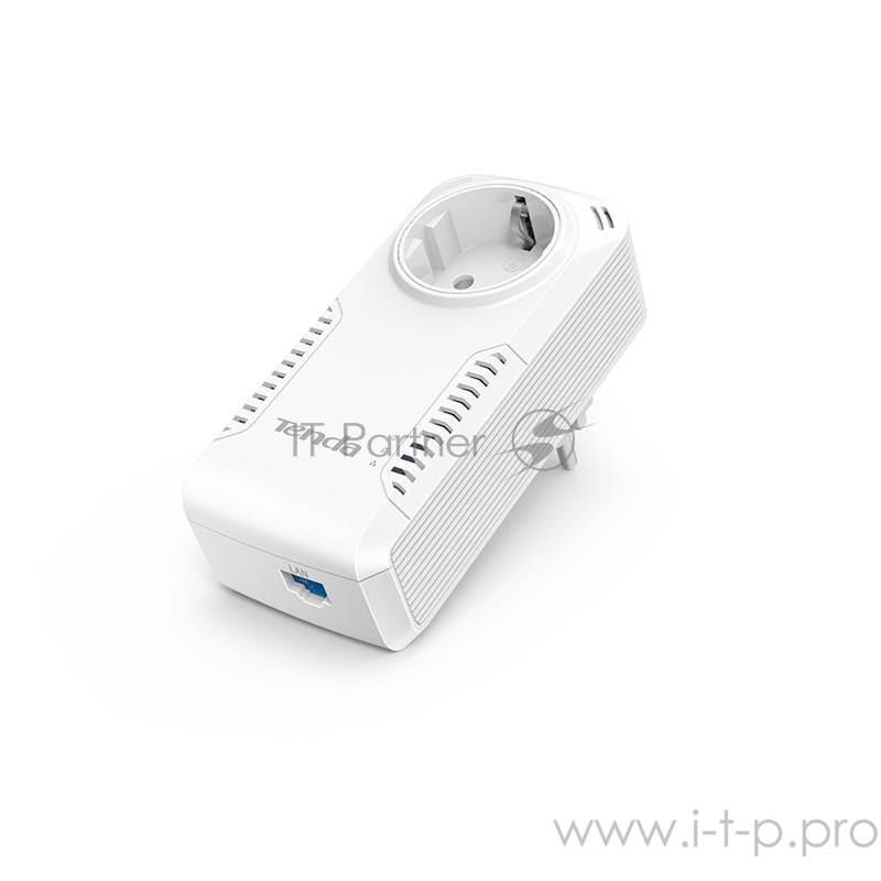 Сетевое оборудование TENDA P1001PKit Gigabit Powerline Adapter Starter Kit With AC socket 1*Gigabit Ethernet port Homeplug AV2 Gigabit rate Plug-and-Play Design: Lower Power Consumption,Power-Saving mode