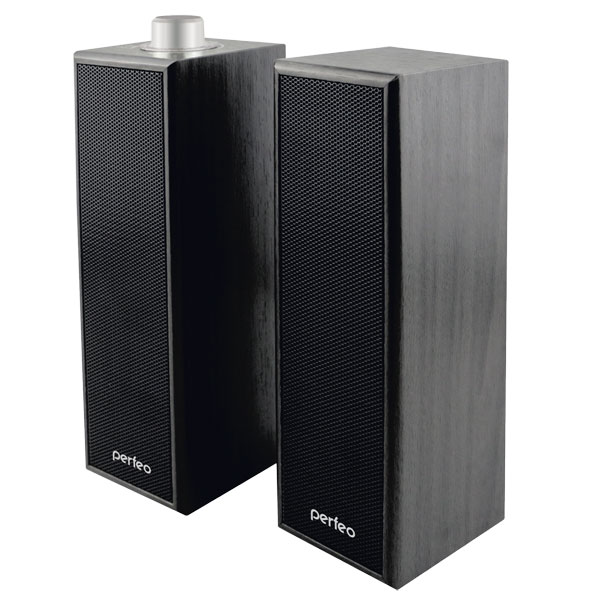 Колонки Perfeo колонки PHAROS 2.0, мощность 2х3 Вт (RMS), чёрн, USB (PF-2080)