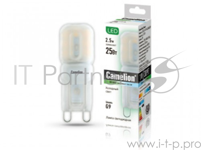 Лампа светодиодная CAMELION LED2.5-G9-SL/845/G9 2.5Вт 220В G9 4500К
