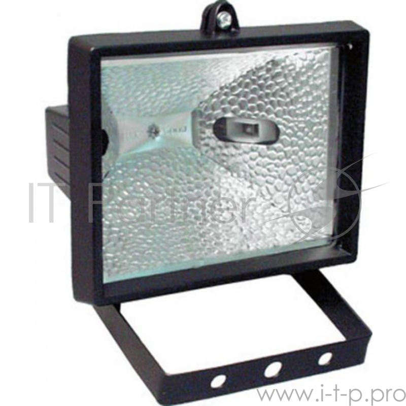 Прожектор ИЭК ИО -500W с лампой в комплекте, черный