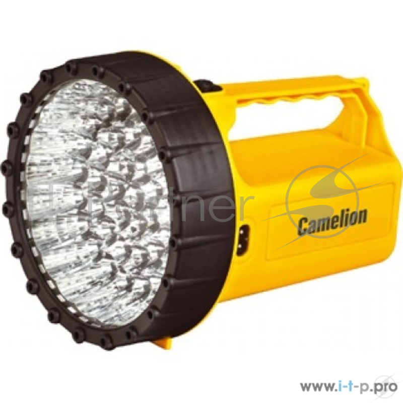 Фонарь CAMELION LED29316 аккум. 220В желтый 43 LED 6В 4А-ч пластик коробка