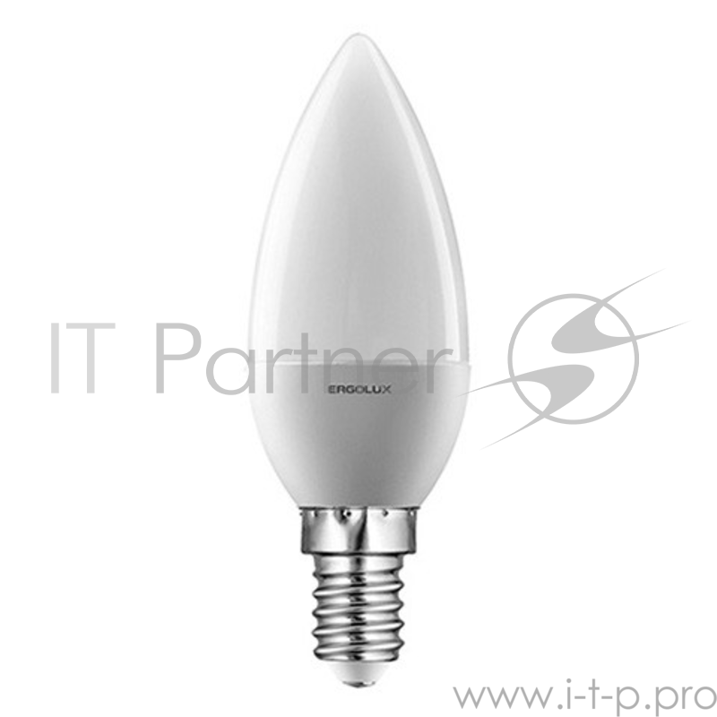 Лампа светодиодная ERGOLUX 12135 LED-C35-7W-E14-4K Свеча 7Вт E14 4500K 172-265В
