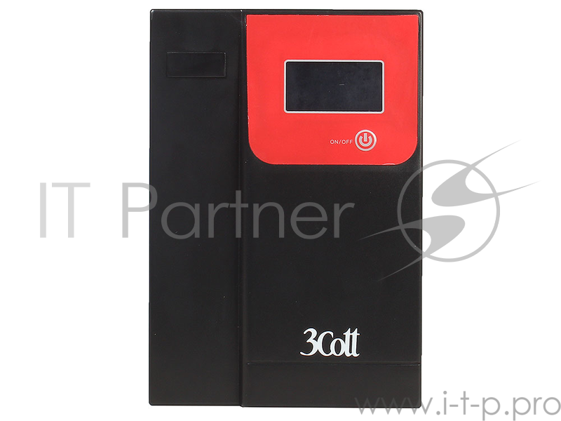3кот 3Cott ИБП ProPower 3C-2000-MCSE 2000VA/1200W линейно-интерактивный (3-х ступенчатый AVR, выход: 2*Shuko + 4*IEC, USB, ЖК дисплей) {0486775}
