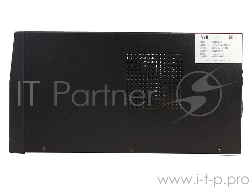 3кот 3Cott ИБП ProPower 3C-2000-MCSE 2000VA/1200W линейно-интерактивный (3-х ступенчатый AVR, выход: 2*Shuko + 4*IEC, USB, ЖК дисплей) {0486775}