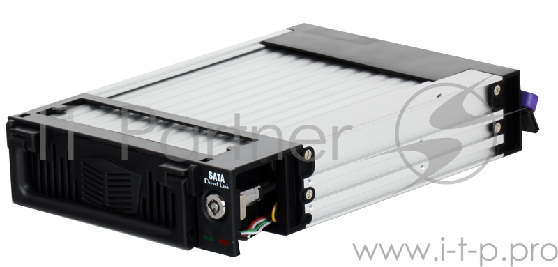 Контейнер для HDD Бокс Vipower VPA-5010KPF-B-(GM) {алюм, защ, 2 вент, гор.замена} черный