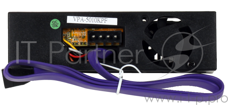 Контейнер для HDD Бокс Vipower VPA-5010KPF-B-(GM) {алюм, защ, 2 вент, гор.замена} черный