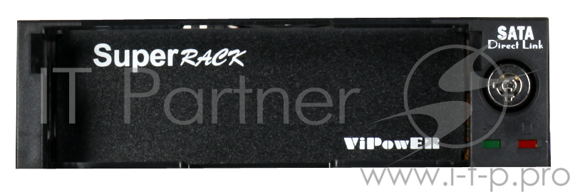 Контейнер для HDD Бокс Vipower VPA-5010KPF-B-(GM) {алюм, защ, 2 вент, гор.замена} черный