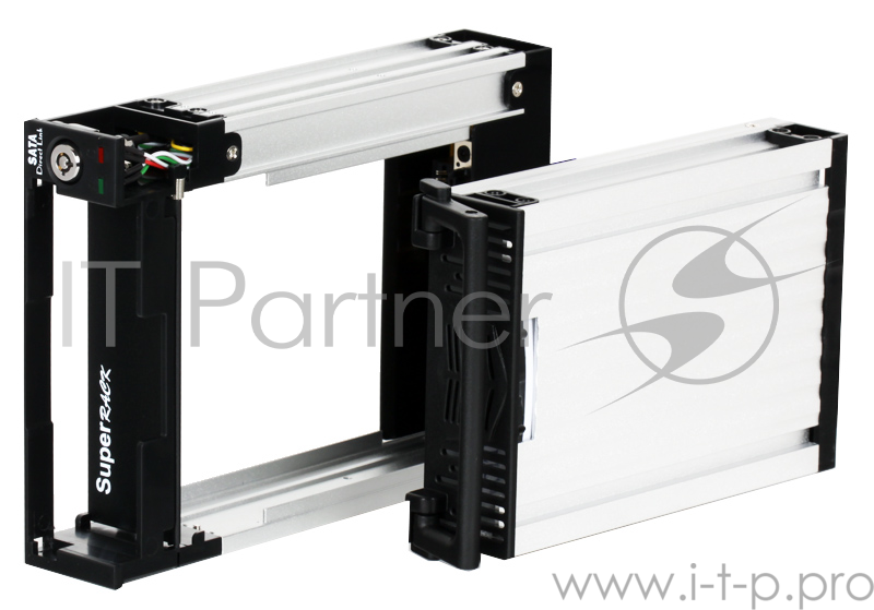 Контейнер для HDD Бокс Vipower VPA-5010KPF-B-(GM) {алюм, защ, 2 вент, гор.замена} черный