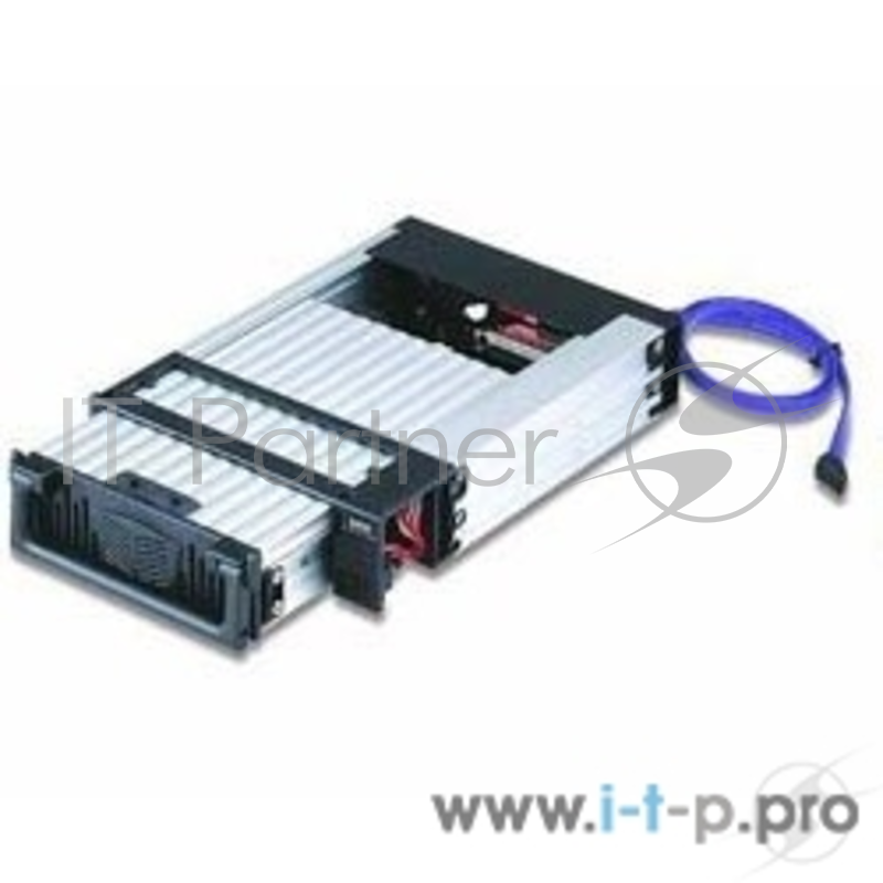 Контейнер для HDD Бокс Vipower VPA-5010KPF-B-(GM) {алюм, защ, 2 вент, гор.замена} черный