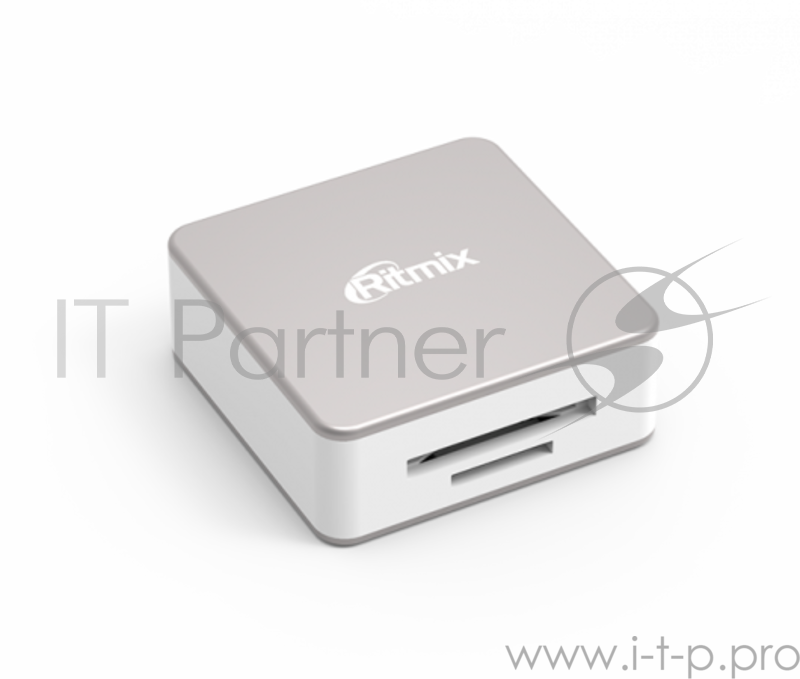 Картридер RITMIX CR-2051 silver+white