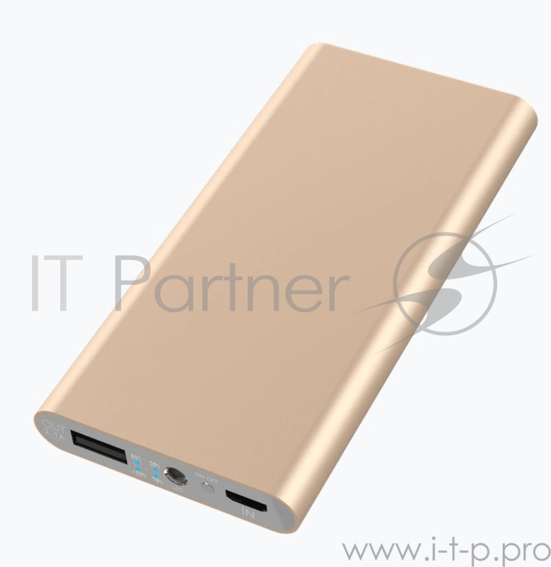 Внешний Аккумулятор Accesstyle Coral 6MP 5000мАч, 1USB, 2a, фонарик, розовый.