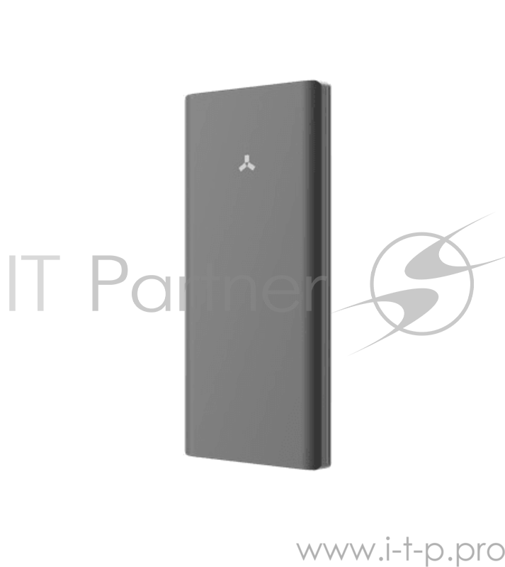 Внешний Аккумулятор Accesstyle Charcoal 10MPQ 10000мАч, 2USB, 2a/3а, темно серый.
