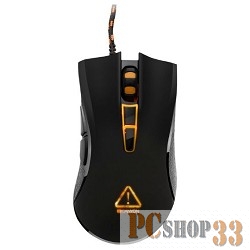 Клавиатуры, мыши CANYON FOBOS CND-SGM3 Black USB {Optical gaming mouse, adjustable DPI setting 800/1600/2400/3500, LED backlight}