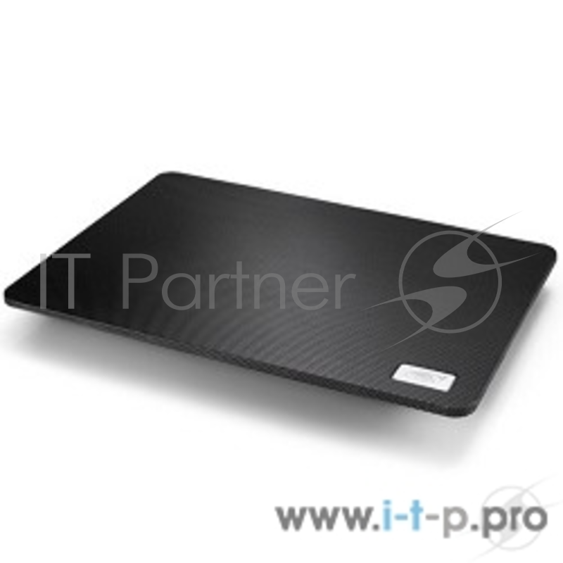 Аксессуар к ноутбуку DEEPCOOL N1 BLACK (Подставка для охлаждения ноутбука ( 20шт/кор, до 15,6, супертонкий 2,6см, 180мм вентилятор, черный) Retail box)