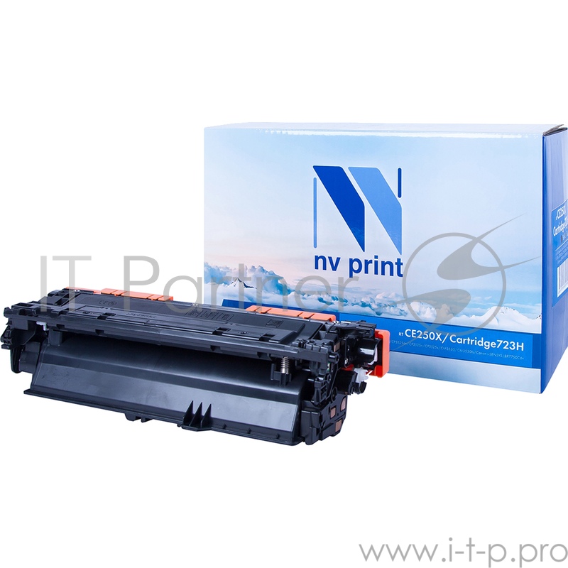 Картридж NVPrint совместимый HP CE250X Black для LJ Color CM3530/CP3525 (10500k)