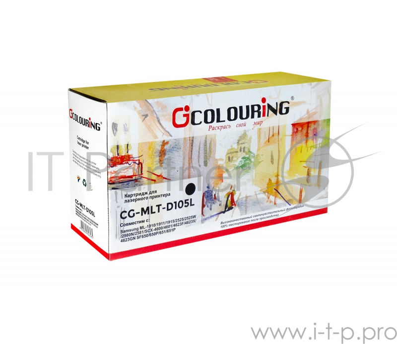 Картридж CG-MLT-D105L для принтеров Samsung ML-1910/1915/2525/2525W/2580N SCX-4600/4623F/4623GN SF650 2500 копий Colouring