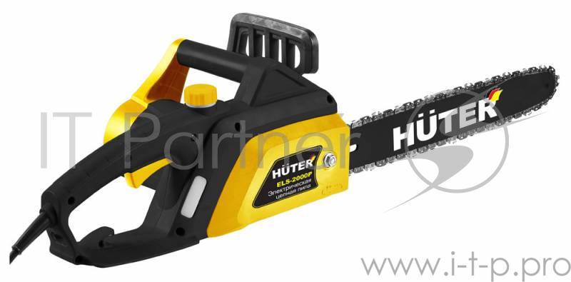 Пила Huter ELS 2000P Электропила 70/10/3 {2,0 кВт , длинна шины 40 см, с боковым расп. двигателя }