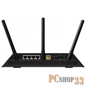 Сетевое оборудование NETGEAR R6400-100PES 10/100BASE-TX Маршрутизатор, черный